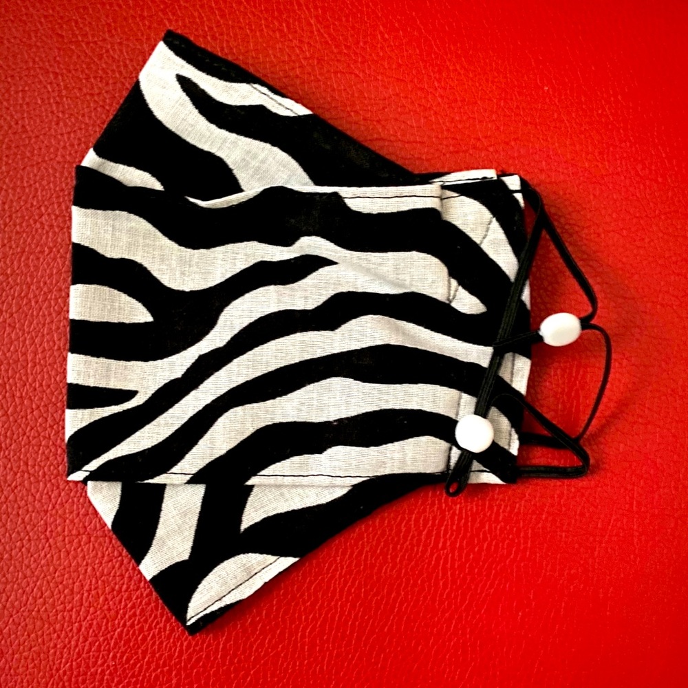 Zebra Face Mask